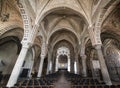 Interior of Santa Maria delle Grazie in Milan Royalty Free Stock Photo