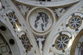 Interior of Santa Maria delle Grazie, Milan Royalty Free Stock Photo