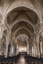 Interior of Santa MarÃÂ­a Delle Grazie, MilÃÂ¡n, Italy. Church that contains Leonardo Da VinciÃÂ´s \