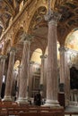 Interior of Santissima Annunziata del Vastato, Catholic church i