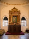 Interior of Santo Domingo cathedral Royalty Free Stock Photo