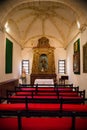 Interior of Santo Domingo cathedral Royalty Free Stock Photo