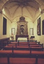 Interior of Santo Domingo cathedral Royalty Free Stock Photo