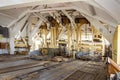 Inside a sawmill of Leiden city