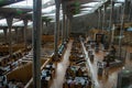 Interior scene from Alexandria Library, Egypt 2018. High quality Royalty Free Stock Photo