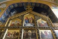 Interior of the Serbian Orthodox Church in Zagreb, Croatia Royalty Free Stock Photo