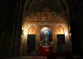 Interior of Sevanavank (Sevanavank Monastery) in Armenia Royalty Free Stock Photo