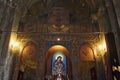The interior of Sevanavank Monastery in Armenia Royalty Free Stock Photo