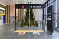 Interior of Shin Takaoka station. TOYAMA,JAPAN