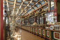 Interior of the shop `Tea house` on Myasnitskaya street, Moscow