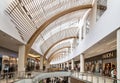 Interior of shopping mall