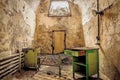 Interior shot of the Eastern State Penitentiary in Philadelphia, Pennsylvania Royalty Free Stock Photo