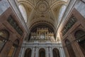 Interior shot of the Esztergom Basilica in Hungary