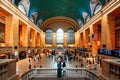 Interior shot of the Grand Central Terminal train station in New York City, USA. Royalty Free Stock Photo