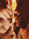 Interior shot of Lower Antelope Canyon