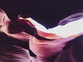 Interior shot of Lower Antelope Canyon