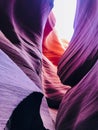 Interior shot of Lower Antelope Canyon