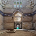 Mausoleum of Sultan Al Zaher Barquq wife and daughters at the complex of Al Nasr Farag Ibn Barquq complex, Cairo, Egypt