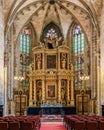 Interior shot of the St Benedikt church in Quedlinburg, Germany.