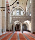 Interior shot of Sulaymaniye Mosque, Istanbul, Turkey Royalty Free Stock Photo