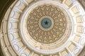 Interior shot of the Texas Capital building dome