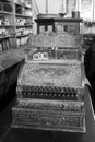 Interior shot of shop and cash register that once dealt with buyers on the Erie Canal, Old Palmyra, New York, 2018