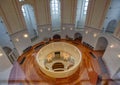 Interior shot of the world famous Frauenkirche in the old town of Dresden