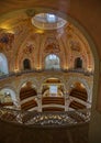 Interior shot of the world famous Frauenkirche in the old town of Dresden