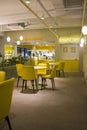 Interior shot of Yellow Cafe