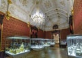 Interior of Shuvalov Palace now housing the Faberge Museum in Saint Petersburg, Russia