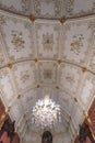 Interior of Shuvalov Palace now housing the Faberge Museum in Saint Petersburg, Russia