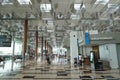 Interior of Singapore Changi Airport Royalty Free Stock Photo