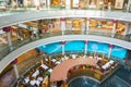 Interior of Singapore shopping mall