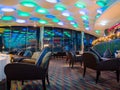 Interior of the Sky view Bar in Dubai Royalty Free Stock Photo