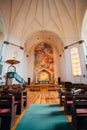 Interior Of Sofia Kyrka Sofia Church In Stockholm