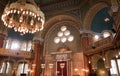 Interior of Sofia synagogue Royalty Free Stock Photo