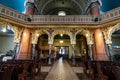 Interior of Sofia synagogue. Bulgaria. Royalty Free Stock Photo