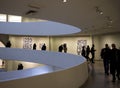 The interior of Solomon R. Guggenheim Museum