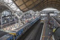 Interior of Southern Cross Station, Melbourne, Australia. Royalty Free Stock Photo