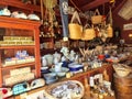 Interior of Sovereign Hill antique kitchen product store