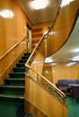 Interior of the Soviet nuclear icebreaker Lenin, internal stairs