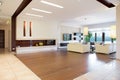 Interior of spacious house Royalty Free Stock Photo