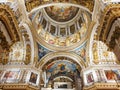 The Interior Of St. Isaac Cathedral In St. Petersburg