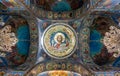 Interior of the St Isaac Cathedral in Russia