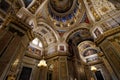 The interior of St. Isaac`s Cathedral.