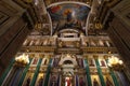 The interior of St. Isaac`s Cathedral.