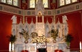 Interior of St John baptist cathedral in Savanna Royalty Free Stock Photo