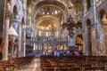 Interior of St Mark`s Basilica Royalty Free Stock Photo