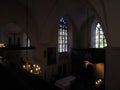 The interior of St. Mary\'s Cathedral - Tallinn Estoni Royalty Free Stock Photo