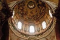 Interior of St. Nicholas Church in Prague, Czech Republic Royalty Free Stock Photo